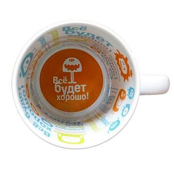 Кружка принт внутри