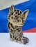 Многослойное панно "Кошка"